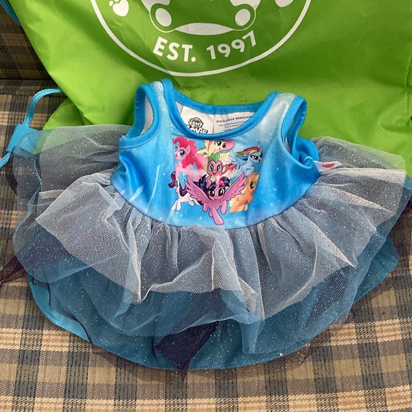 💕 Preloved Build A Bear Clothing Lot And Drawstring Bag - Picture 6 of 10